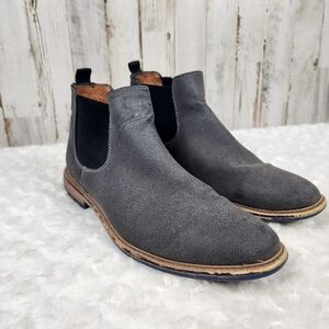 Steve Madden Gralin Chelsea Gray Boots Size 8